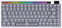 Клавиатура Dareu A84 Pro (White)