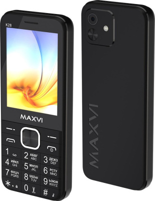 Купить телефон maxvi k28 (черный) в интернет-магазине X-core.by