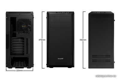 Корпус be quiet! Pure Base 600 (черный) с окном  купить в интернет-магазине X-core.by