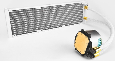 Система жидкостного охлаждения для процессора Valkyrie Jarn 360 ARGB (белый)  купить в интернет-магазине X-core.by