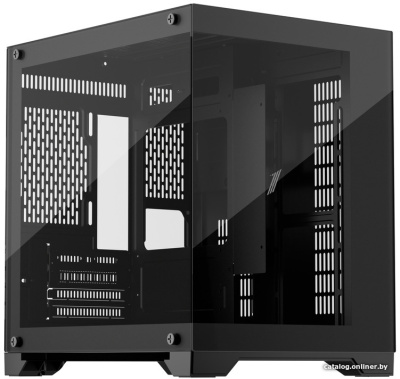 Корпус 1stPlayer MV5-TRANSPARENT (черный)  купить в интернет-магазине X-core.by