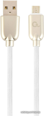 Купить кабель cablexpert cc-usb2r-ammbm-1m-w usb type-a - microusb (1 м, белый) в интернет-магазине X-core.by