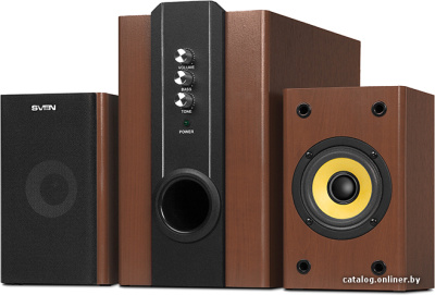 Купить акустика sven sps-820 (коричневый) в интернет-магазине X-core.by