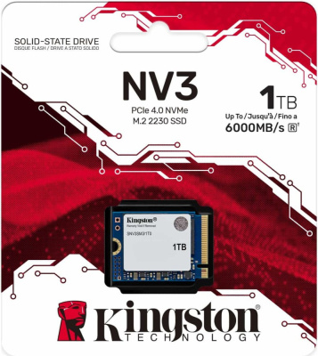 SSD Kingston NV3 1TB SNV3SM3/1T0  купить в интернет-магазине X-core.by