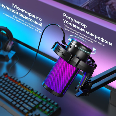 Купить проводной микрофон maono dgm20s (черный) в интернет-магазине X-core.by