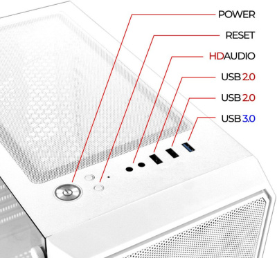 Корпус Ginzzu RX130  купить в интернет-магазине X-core.by