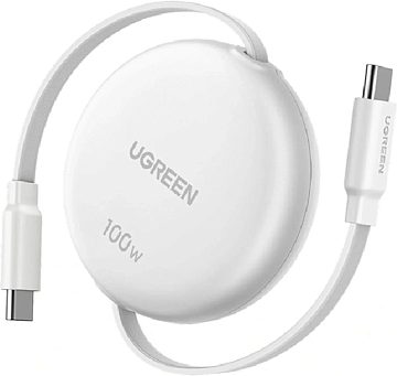 Кабель Ugreen L531 95673 USB Type-C - USB Type-C (0.94 м, белый)