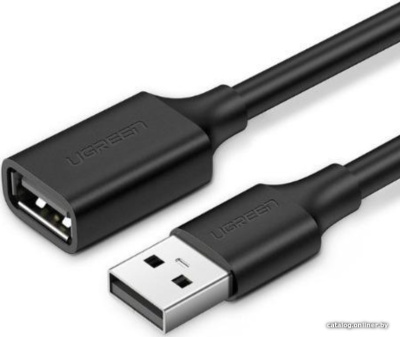 Купить удлинитель ugreen us103 usb type-a - usb type-a (1 м, черный) в интернет-магазине X-core.by