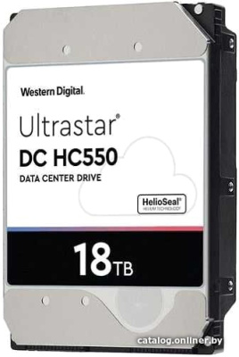 Жесткий диск WD Ultrastar DC HC550 18TB WUH721818ALE6L4 купить в интернет-магазине X-core.by