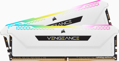 Оперативная память Corsair Vengeance RGB PRO SL 2x16ГБ DDR4 3200 МГц CMH32GX4M2E3200C16W  купить в интернет-магазине X-core.by