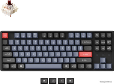 Купить клавиатура keychron k8 pro rgb k8p-j3 (gateron g pro brown, ru) в интернет-магазине X-core.by
