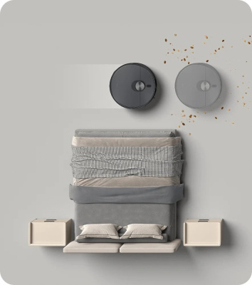 Робот-пылесос Xiaomi Robot Vacuum X20 Max D109GL (евровилка, черный)  купить в интернет-магазине X-core.by