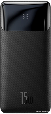 Купить внешний аккумулятор baseus bipow digital display fast charge 15w 10000mah (черный) в интернет-магазине X-core.by