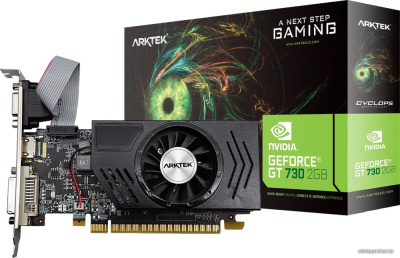 Видеокарта Arktek GeForce GT 730 2GB DDR3 AKN730D3S2GL1  купить в интернет-магазине X-core.by