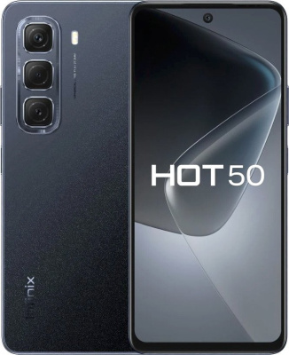 Купить смартфон infinix hot 50 x6882 6gb/256gb (изящный черный) в интернет-магазине X-core.by