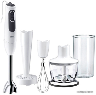 Погружной блендер Braun Multiquick 3 MQ3137 WH Sauce  купить в интернет-магазине X-core.by