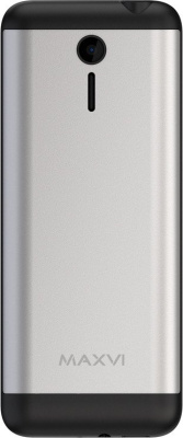 Купить кнопочный телефон maxvi x10i (серебристый металлик) в интернет-магазине X-core.by