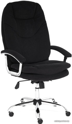 Купить кресло tetchair softy lux (флок, черный) в интернет-магазине X-core.by