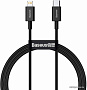 Кабель Baseus USB Type-C - Lightning CATLYS-A01 (1 м, черный)