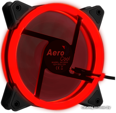 Вентилятор для корпуса AeroCool Rev Red  купить в интернет-магазине X-core.by