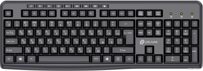 Купить клавиатура oklick k225w (черный) в интернет-магазине X-core.by