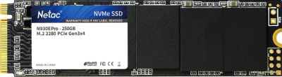 SSD Netac N930E PRO 512GB NT01N930E-512G-E4X-N  купить в интернет-магазине X-core.by