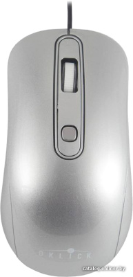 Купить мышь oklick 155m (серебристый) [337117] в интернет-магазине X-core.by