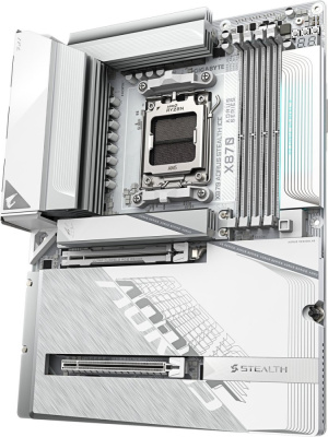 Материнская плата Gigabyte X870 Aorus Stealth Ice  купить в интернет-магазине X-core.by