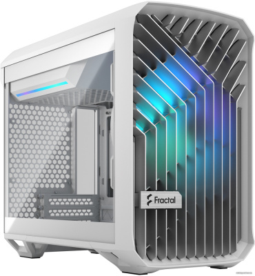 Корпус Fractal Design Torrent Nano White RGB Clear Tint FD-C-TOR1N-05  купить в интернет-магазине X-core.by