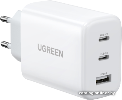 Купить сетевое зарядное ugreen cd275 90496 (белый) в интернет-магазине X-core.by