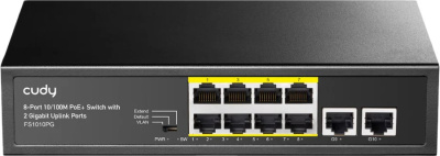 Купить неуправляемый коммутатор cudy fs1010pg 1.0 в интернет-магазине X-core.by