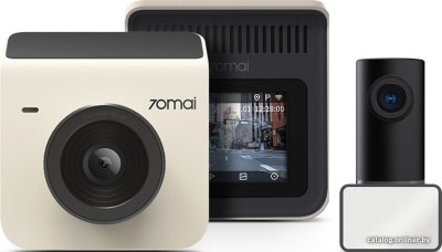 Купить видеорегистратор 70mai dash cam a400 + камера заднего вида rc09 (бежевый) в интернет-магазине X-core.by