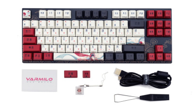 Купить клавиатура varmilo ma87m beijing opera (ec sakura v2, нет кириллицы) в интернет-магазине X-core.by