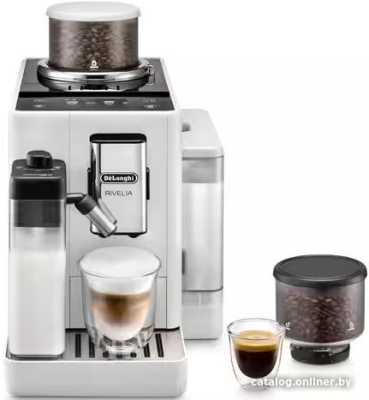 Кофемашина DeLonghi Rivelia EXAM440.55.W