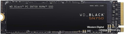 SSD WD Black SN750 500GB WDS500G3X0C  купить в интернет-магазине X-core.by