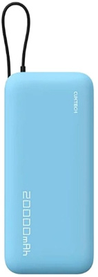 Купить внешний аккумулятор cuktech pb200n 20000mah 55w (голубой) в интернет-магазине X-core.by