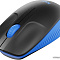 Купить мышь logitech m190 (черный/синий) в интернет-магазине X-core.by