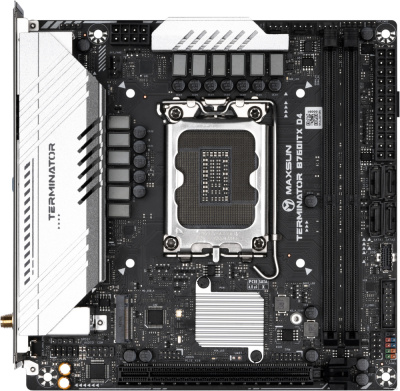 Материнская плата Maxsun Terminator B760ITX D4 WIFI  купить в интернет-магазине X-core.by