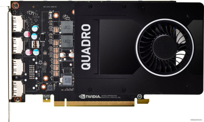 Видеокарта PNY Nvidia Quadro P2200 5GB GDDR5X VCQP2200-SB  купить в интернет-магазине X-core.by
