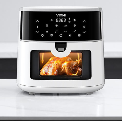 Аэрофритюрница Viomi Smart Air Fryer 6L (белый)  купить в интернет-магазине X-core.by