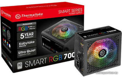 Блок питания Thermaltake Smart RGB 700W SPR-0700NHSAW  купить в интернет-магазине X-core.by