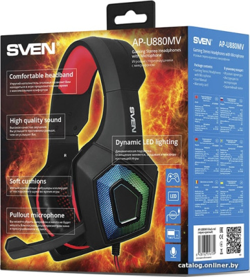 Купить наушники sven ap-u880mv в интернет-магазине X-core.by