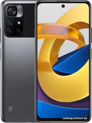 Купить смартфон poco m4 pro 5g 4gb/64gb международная версия (черный) в интернет-магазине X-core.by