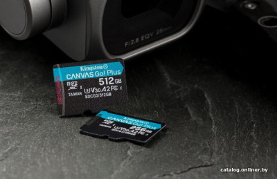 Купить карта памяти kingston canvas go! plus microsdxc 256gb (с адаптером) в интернет-магазине X-core.by