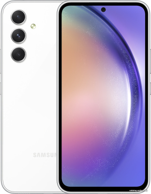 Купить смартфон samsung galaxy a54 5g sm-a546e/ds 6gb/128gb (белый) в интернет-магазине X-core.by