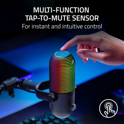 Купить проводной микрофон razer seiren v3 chroma в интернет-магазине X-core.by