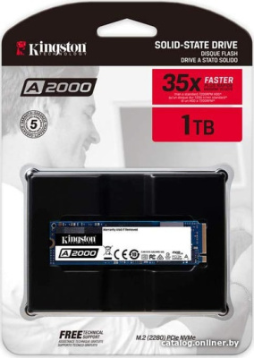 SSD Kingston A2000 1TB SA2000M8/1000G  купить в интернет-магазине X-core.by