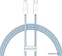 Кабель Baseus Lightning - USB Type-C CALD000003 (1 м, голубой)
