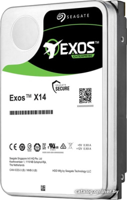 Жесткий диск Seagate Exos X14 10TB ST10000NM0478 купить в интернет-магазине X-core.by
