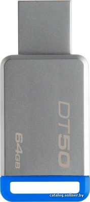 USB Flash Kingston DataTraveler 50 64GB [DT50/64GB]  купить в интернет-магазине X-core.by
